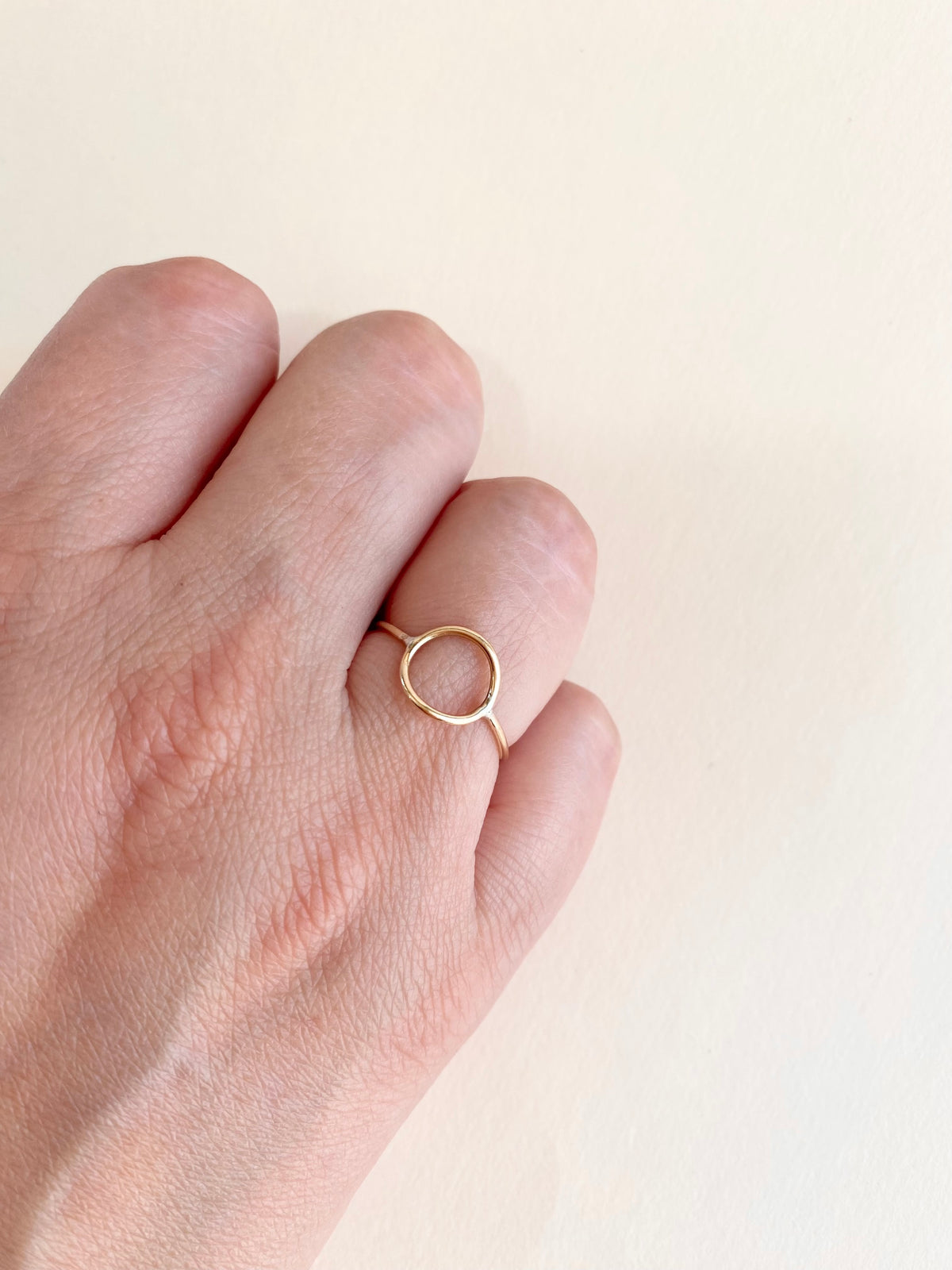 Open Circle Ring