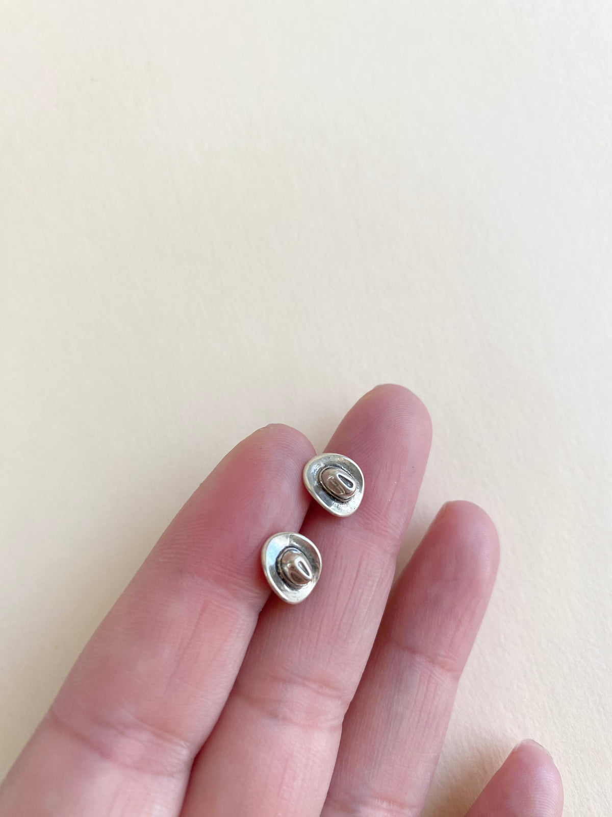 Silver Cowboy Hat Studs