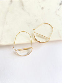 Crystal Hoops