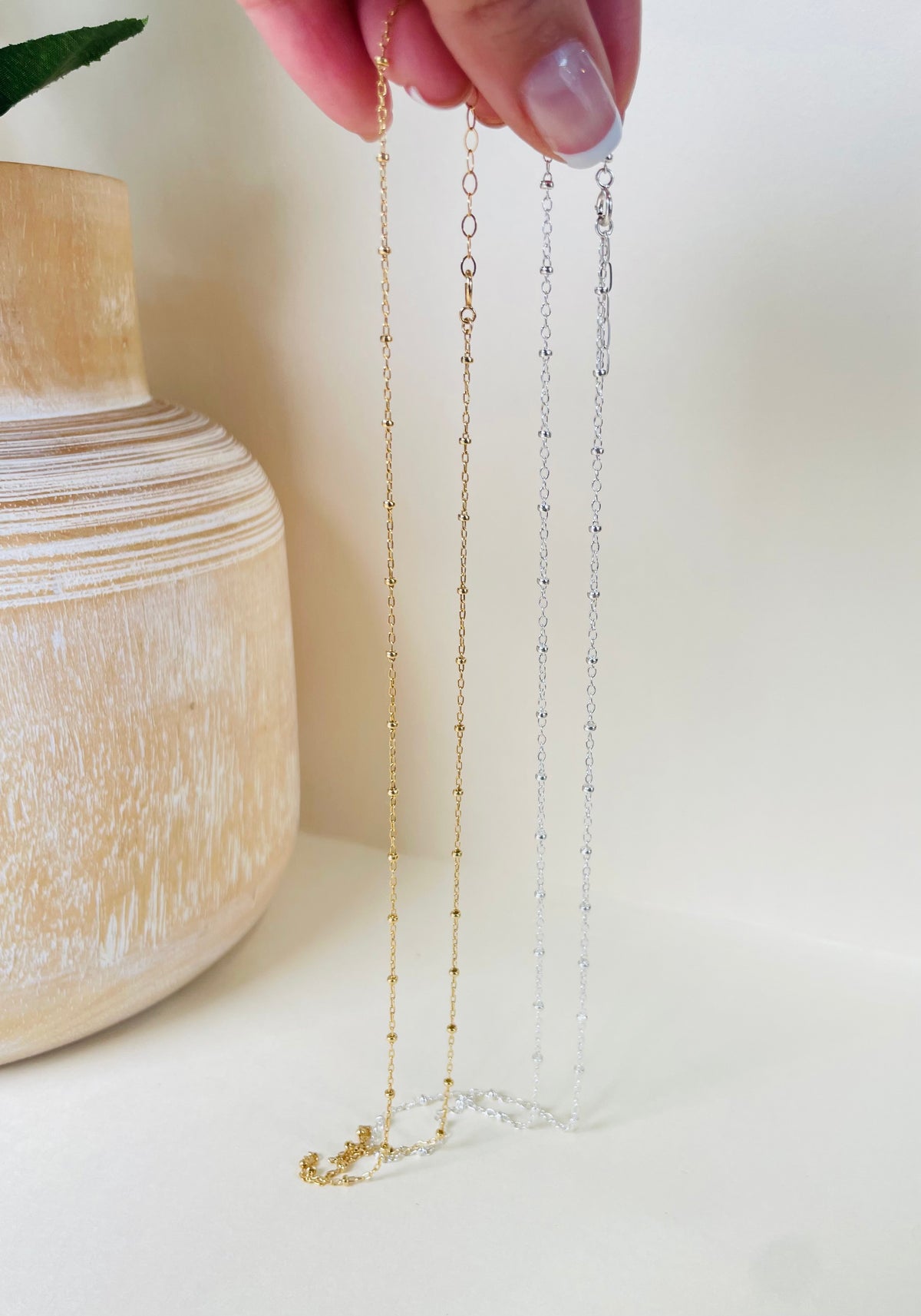 Dainty Beaded Necklace