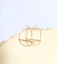 Crystal Hoops