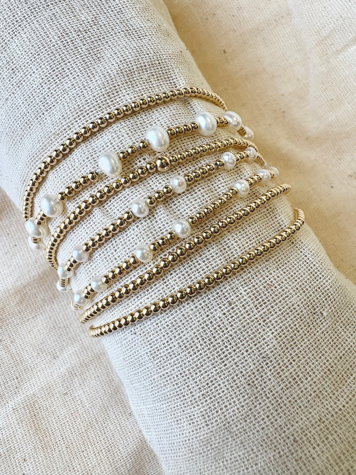 Pearl Beaded Bracelet