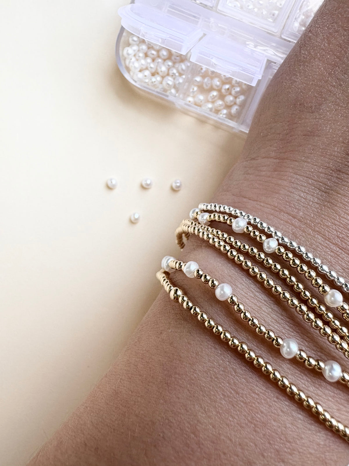 Pearl Beaded Bracelet