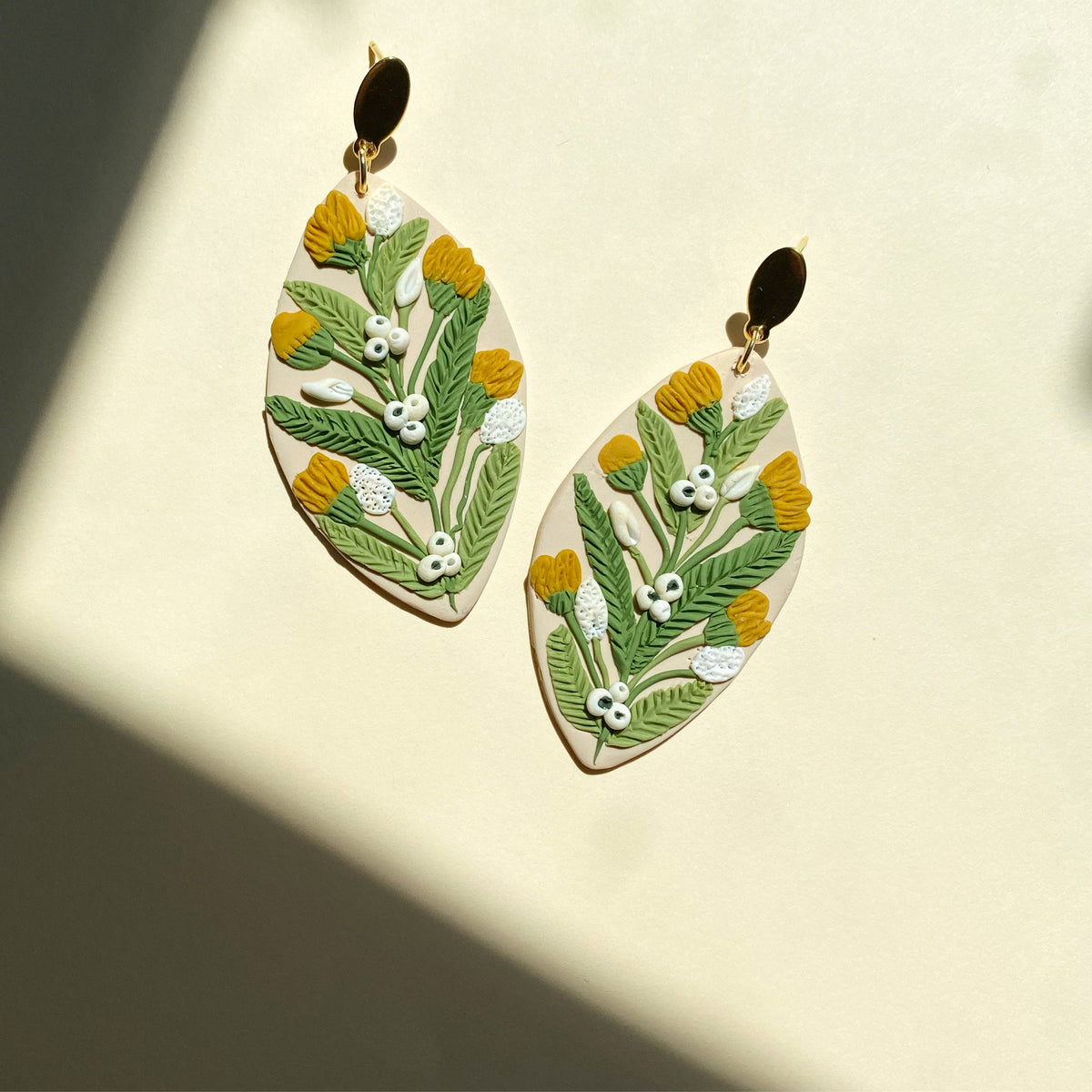 The Wild Flower Statement Earrings