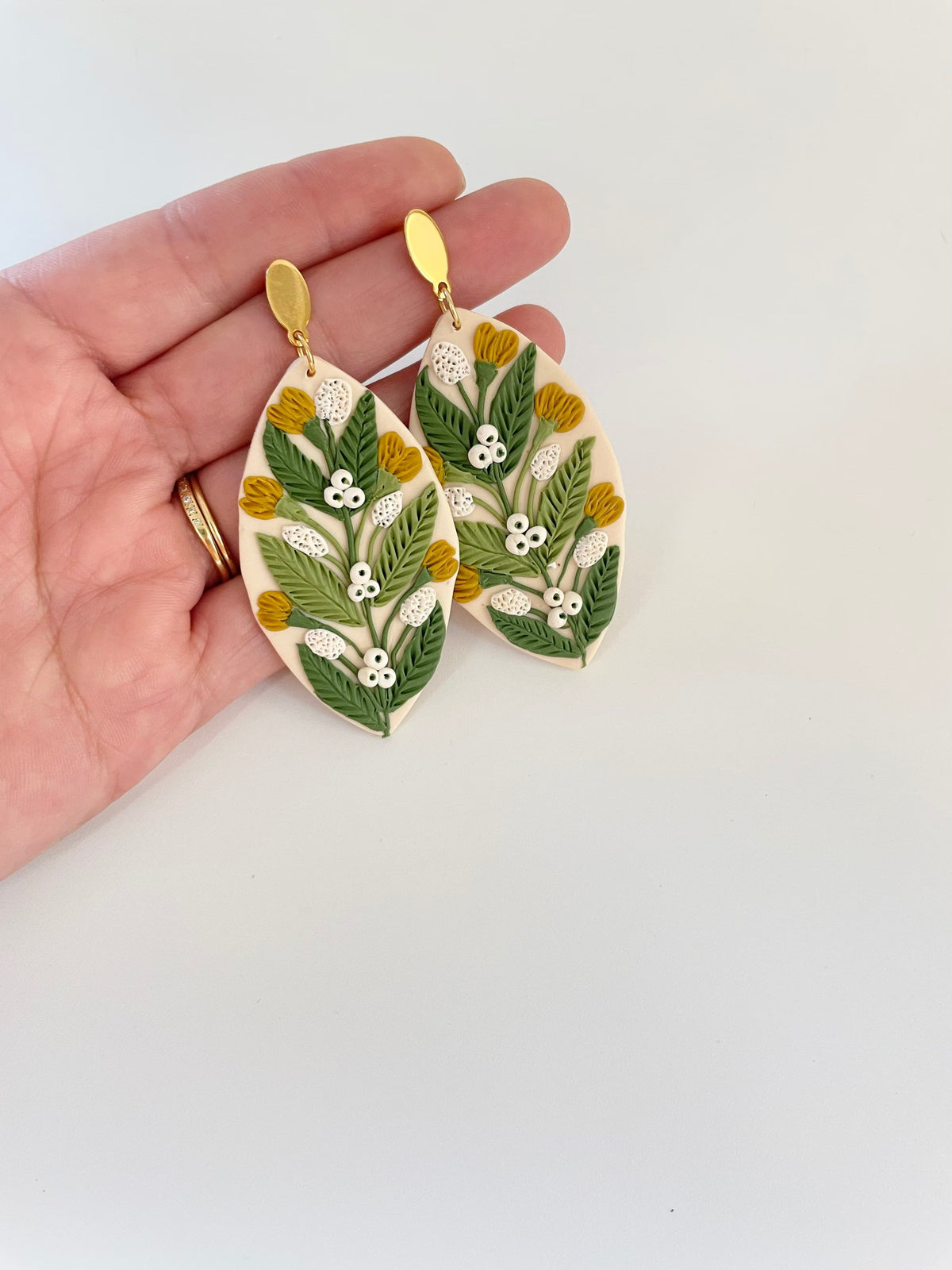 The Wild Flower Statement Earrings