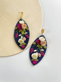 Wild Rose Statement Earrings