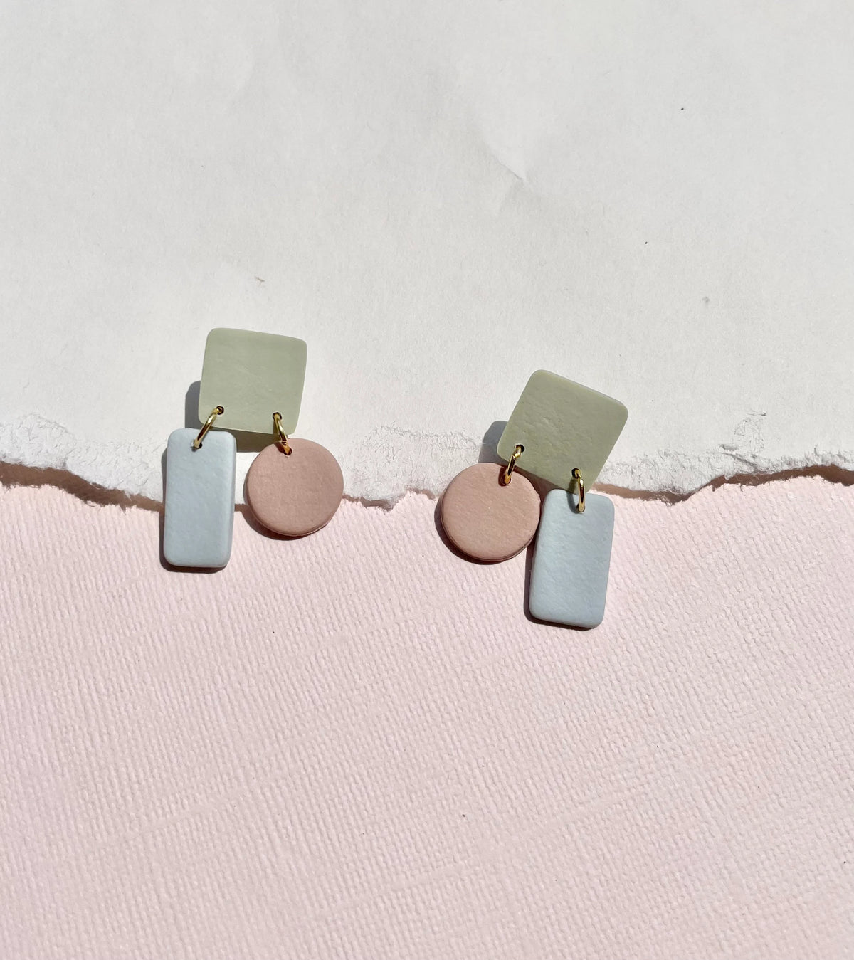 Color Block Studs