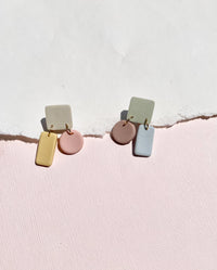 Color Block Studs