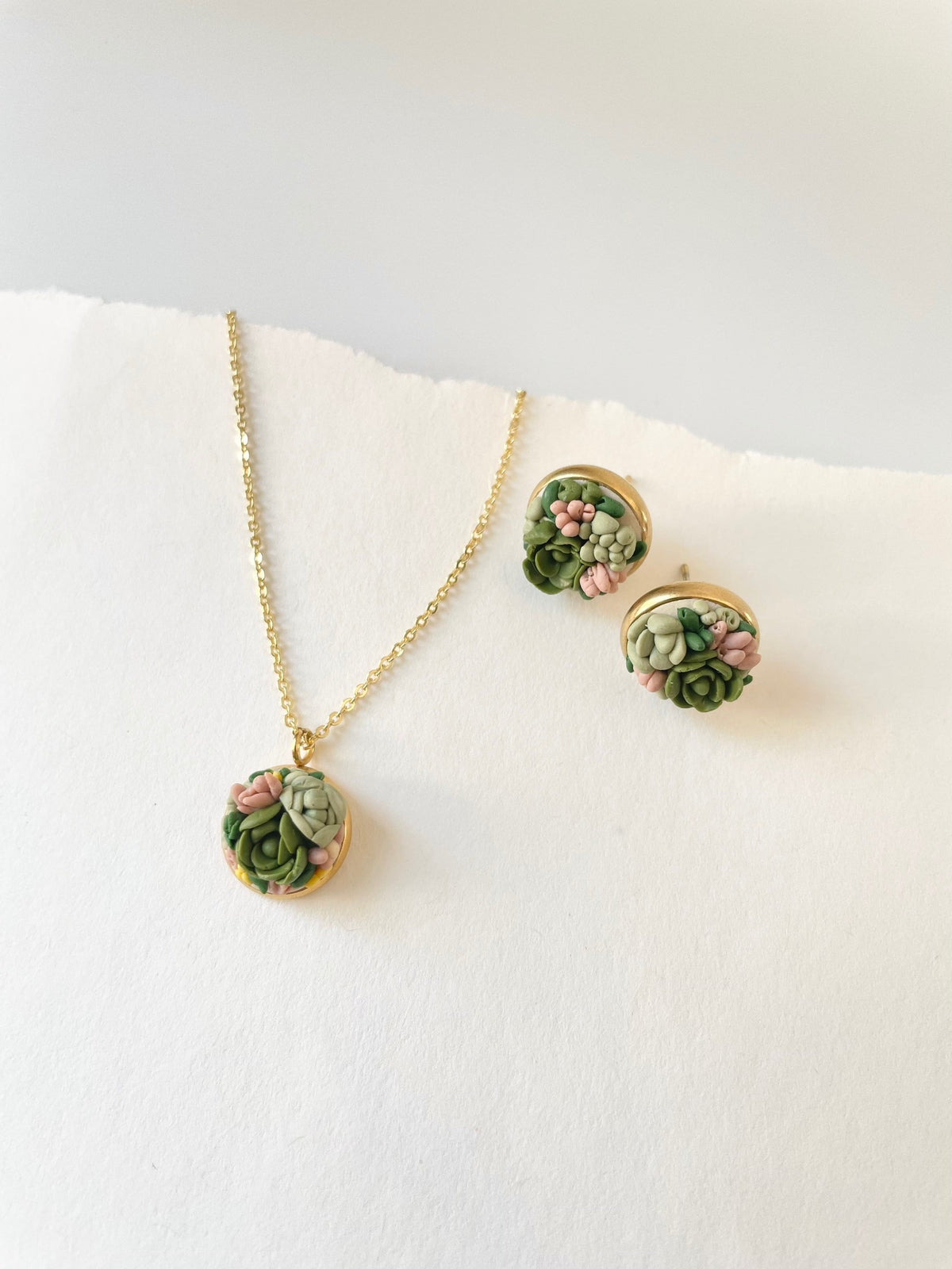 Succulent Lover Necklace